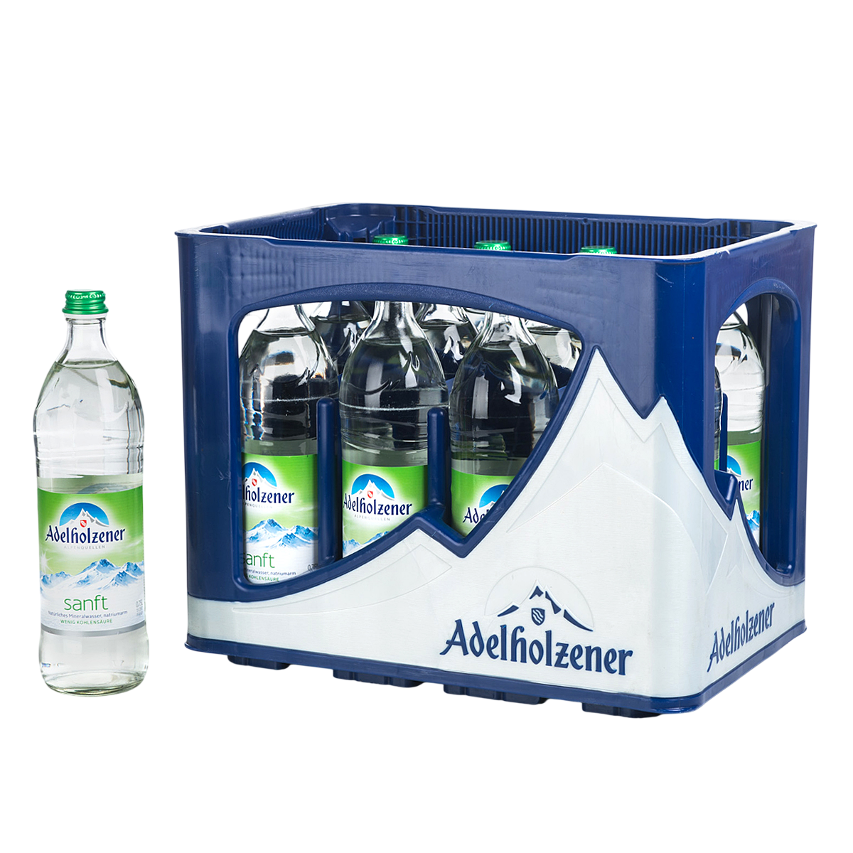 Adelholzener Sanft Glas 0,75l MW