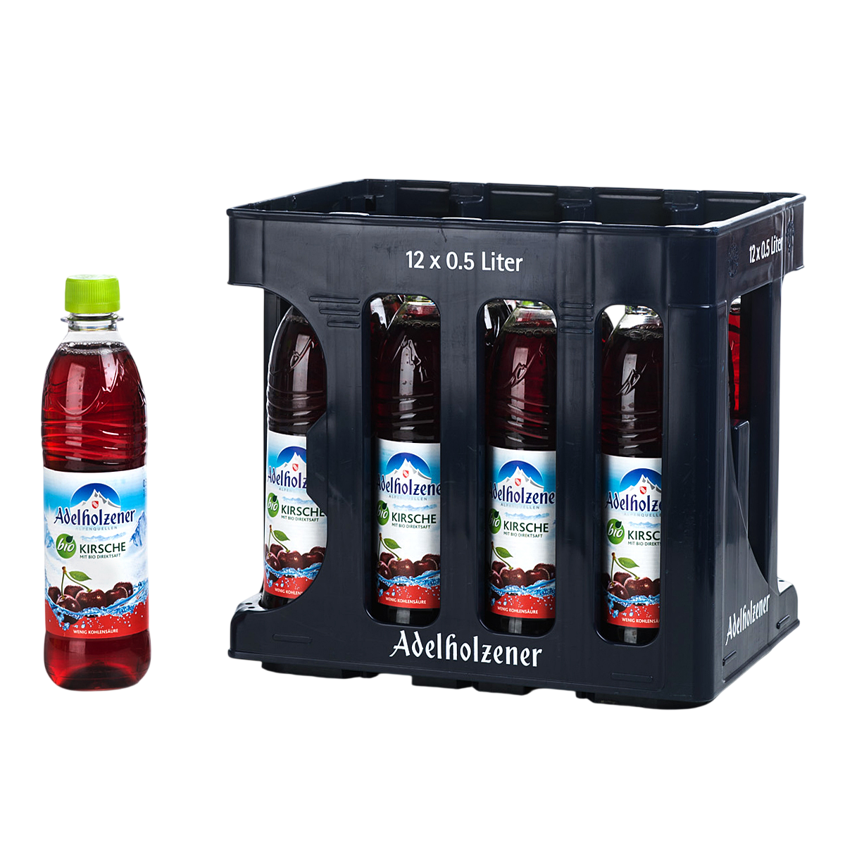 Adelholzener Bio Kirsche PET 0,5l MW