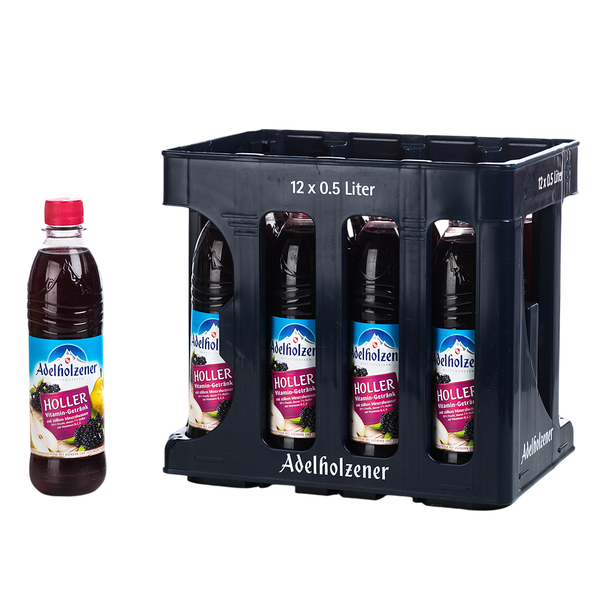 Adelholzener Holler F&F PET 0,5l MW