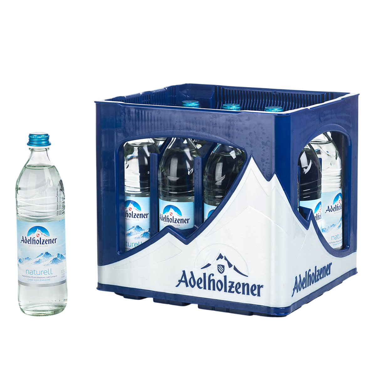 Adelholzener Naturell Glas 0,5l MW
