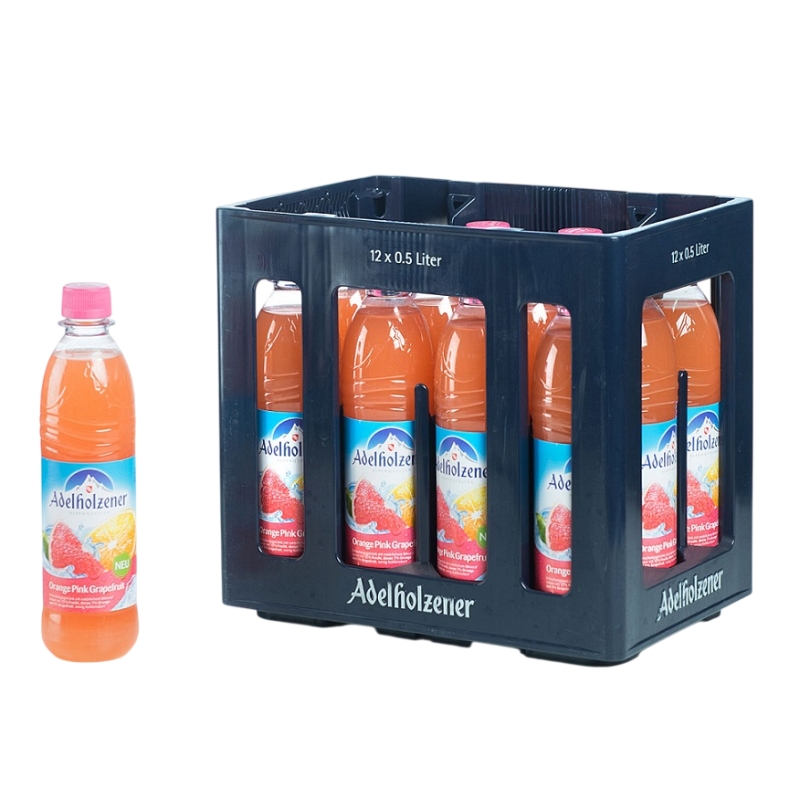 Adelholzener Orange Pink Grapefruit 0,5l PET