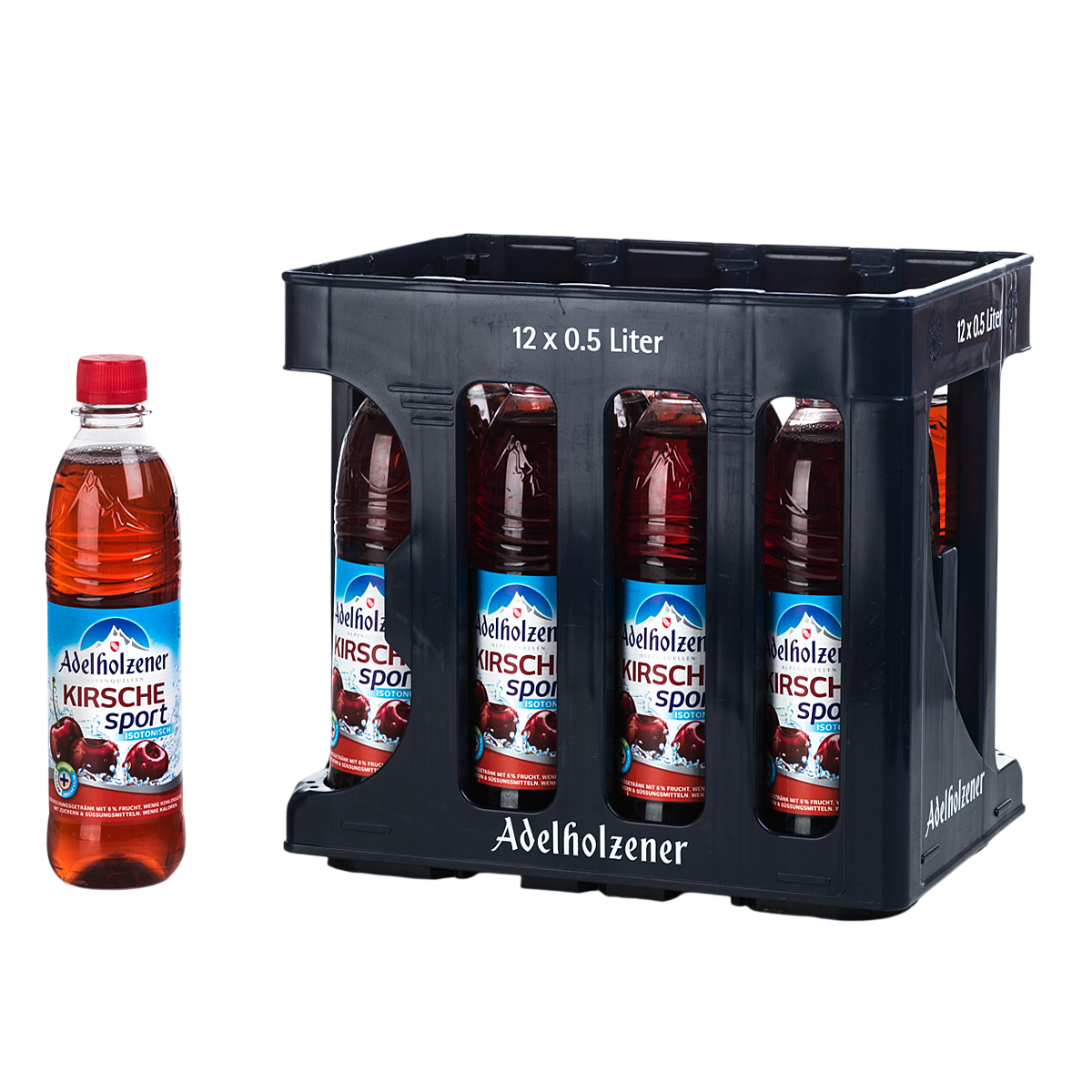 Adelholzener Kirsche Sport PET 0,5l MW