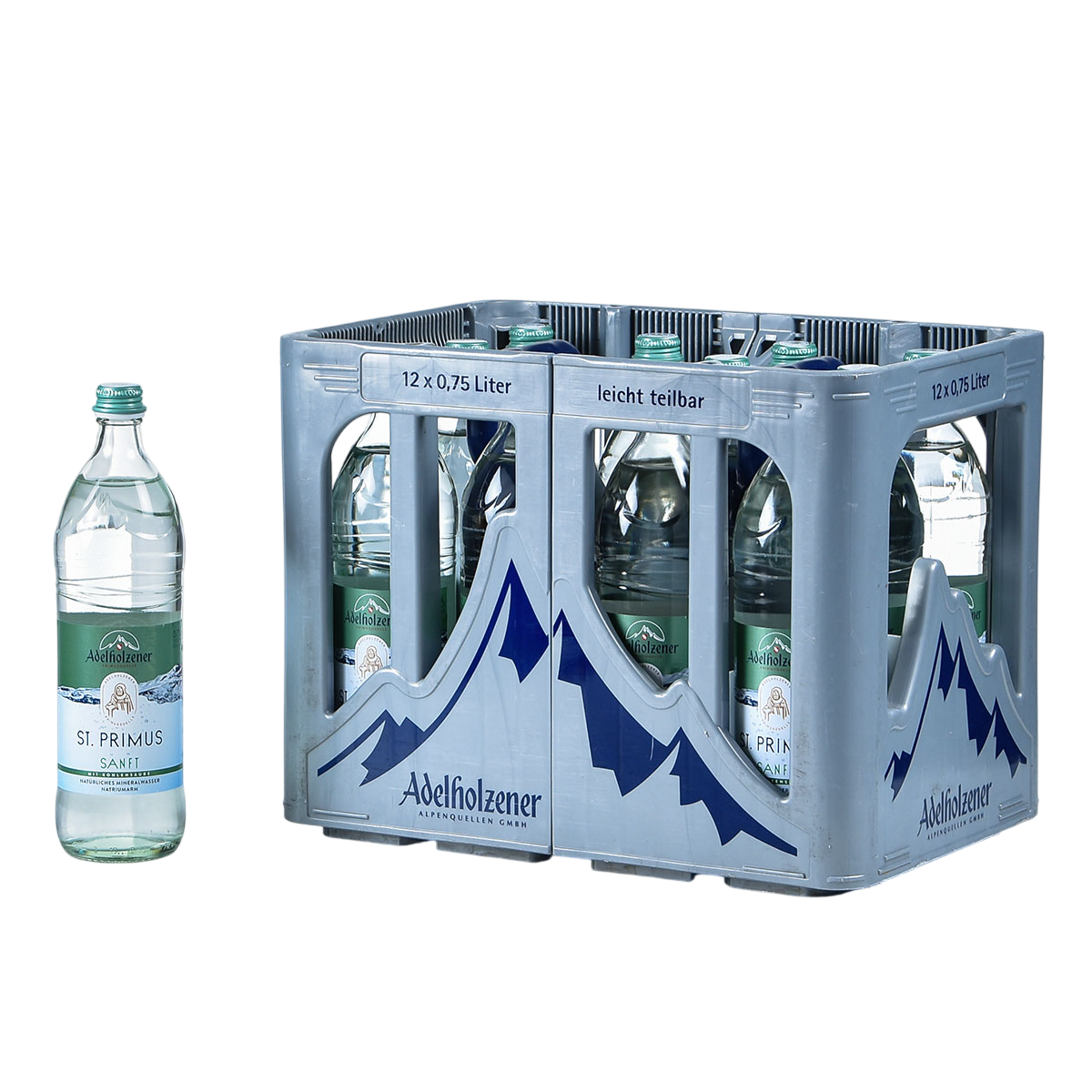 Adelh. St.Primus Mineralwasser sanft 0,75l MW