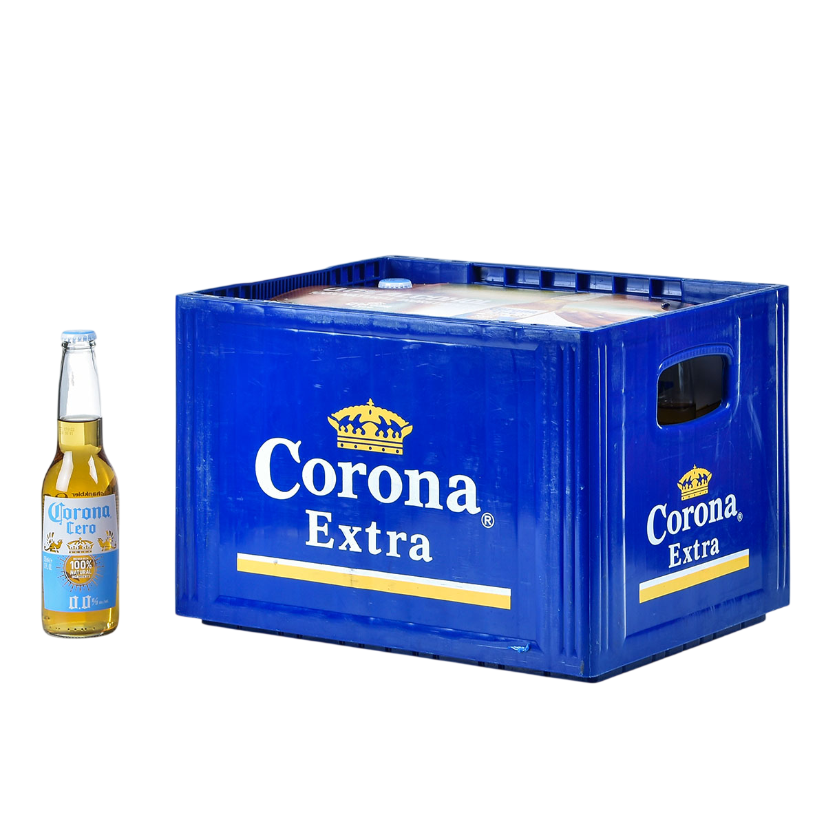 Corona Zero 24×0,355l - MEHRWEG +3,42 € Pfand