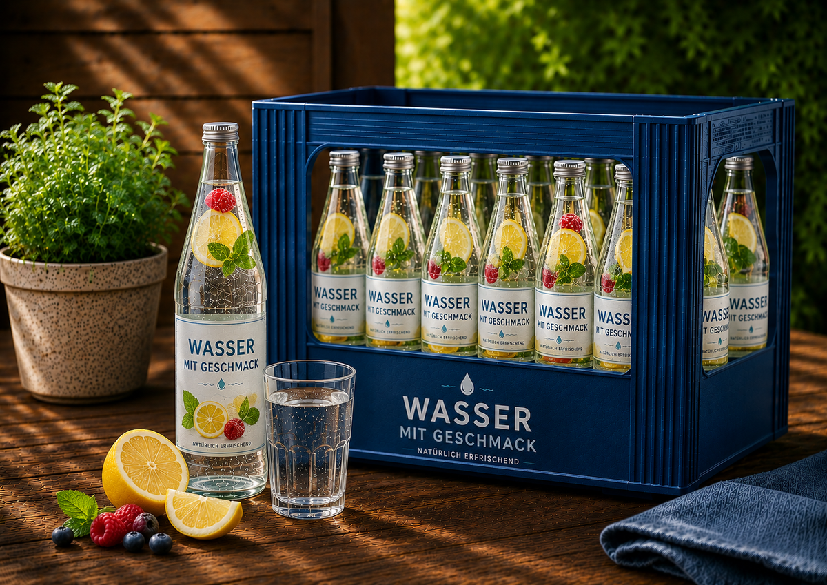 Wasser mit Geschmack