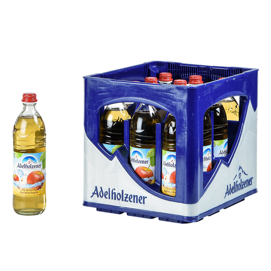Adelholzener Heimische Apfelschorle Glas 0,5l MW