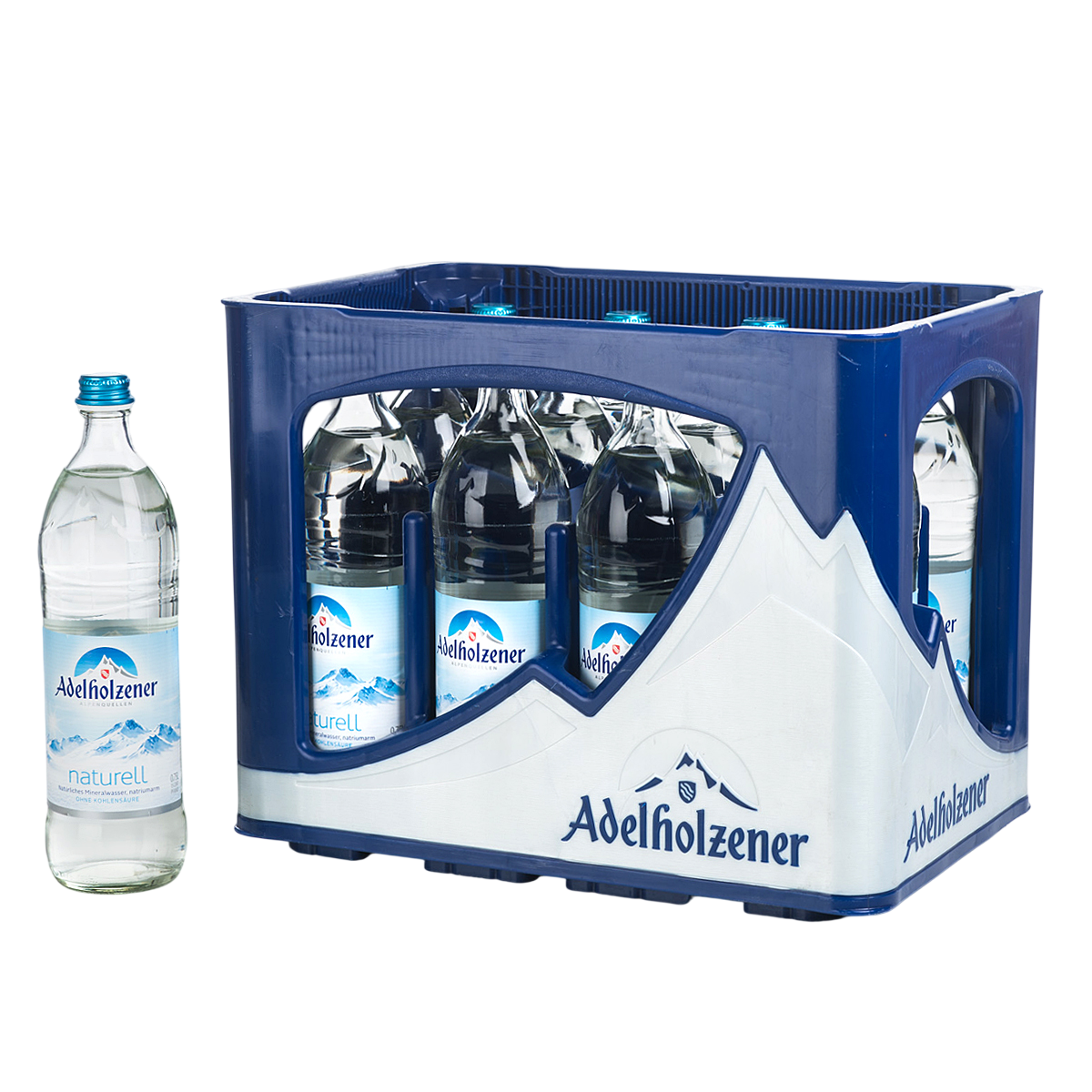 Adelholzener Naturell Glas 0,75l MW