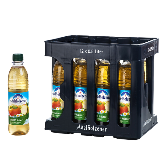 Adelholzener Apfel Kräuter PET 0,5l MW