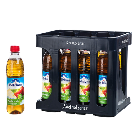 Adelholzener Apfelschorle PET 0,5l MW
