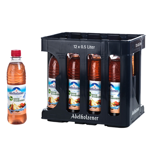 Adelholzener Birne Rhabarber PET 0,5l MW