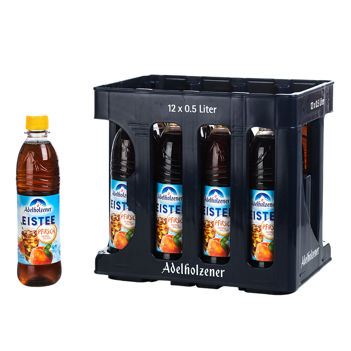 Adelholzener Eistee Pfirsich PET 0,5l MW
