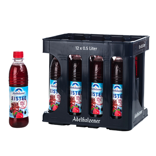 Adelholzener Eistee Waldbeere PET 0,5l MW