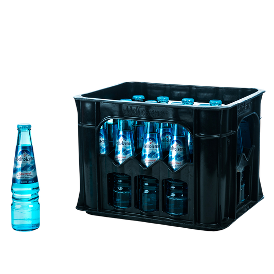 Adelholzener Gourmet sprudelig 20 x 0,25l Glas