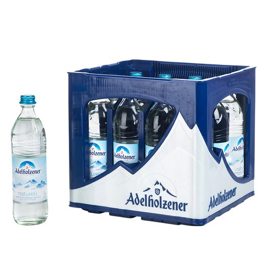 Adelholzener Naturell Glas 0,5l MW