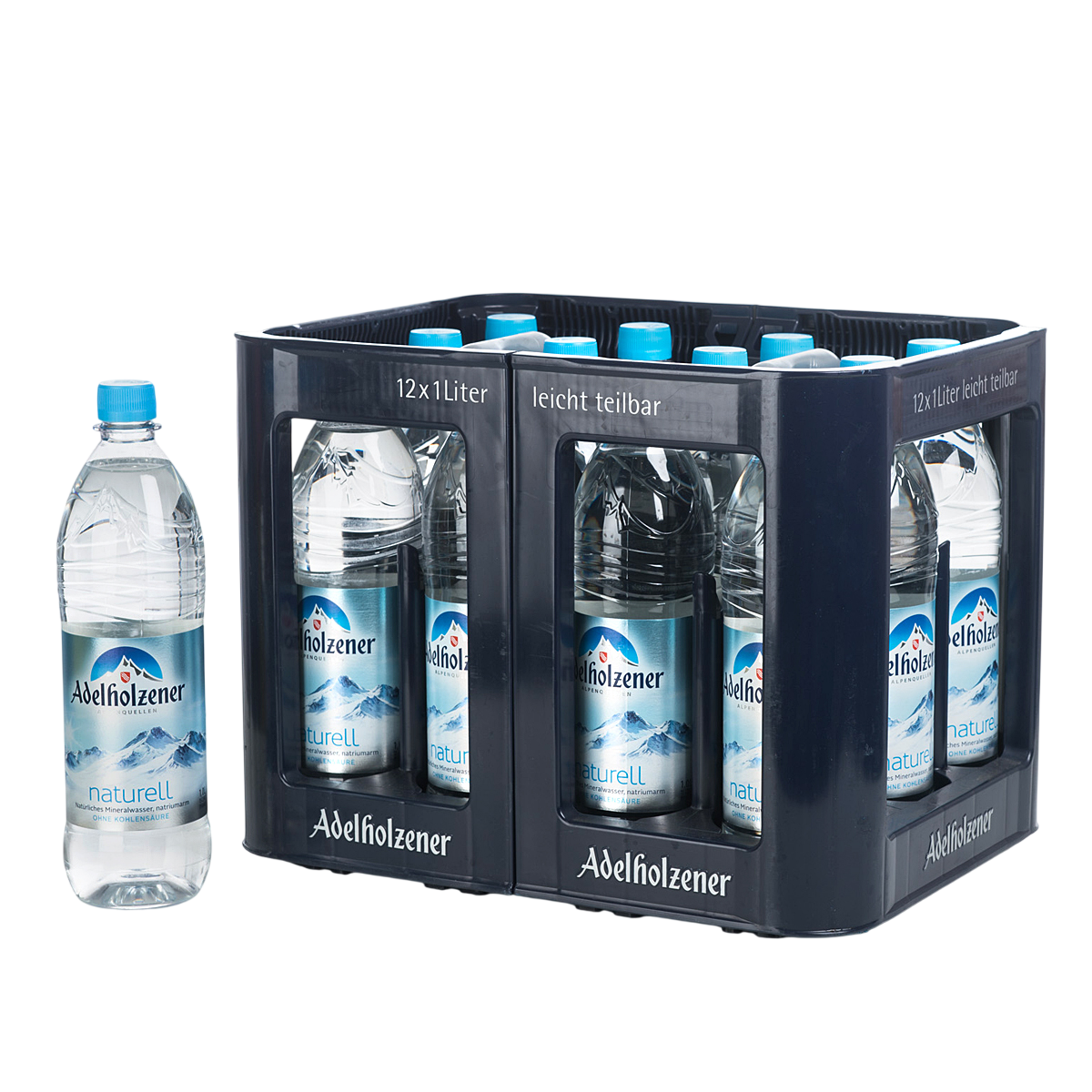 Adelholzener Naturell PET 1,0l MW
