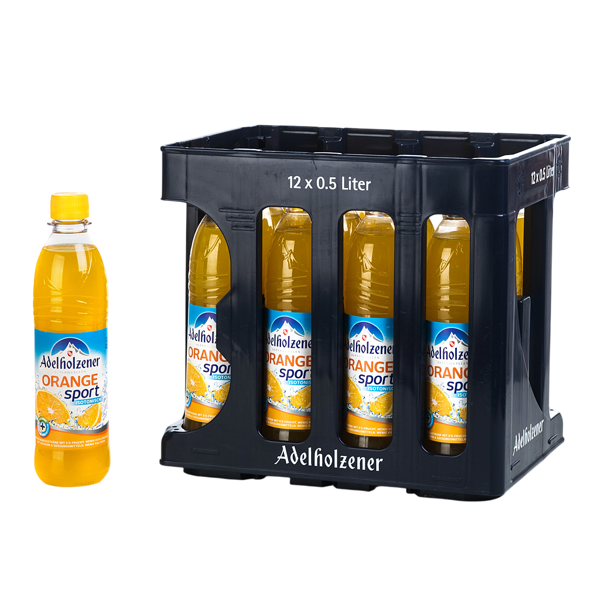 Adelholzener Orange Sport PET 0,5l MW