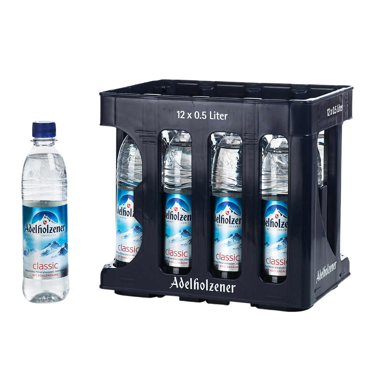 Adelholzener Classic Blau PET 0,5l MW