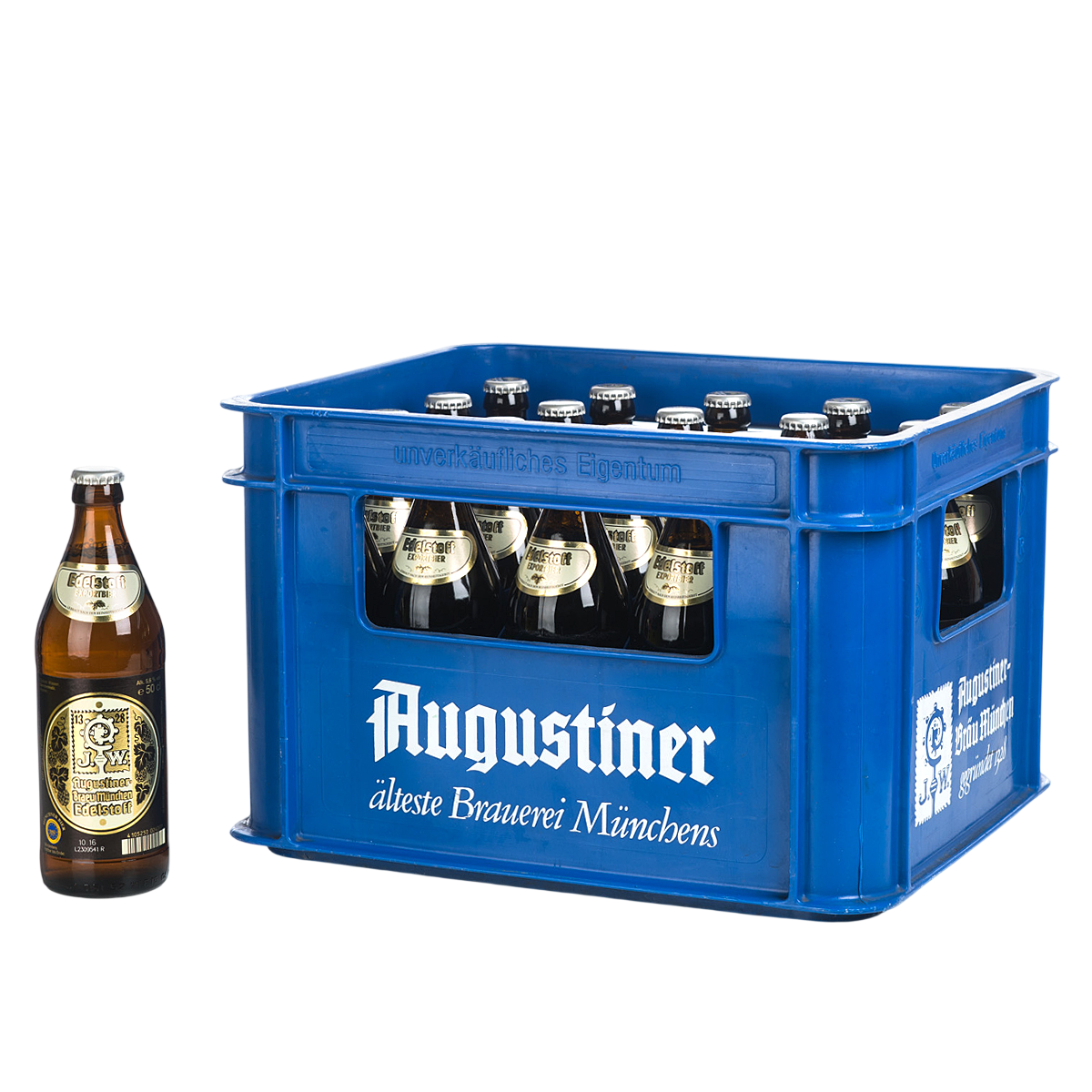 Augustiner Lagerbier Edelstoff 20 x 0,5l - MEHRWEG +3,10 € Pfand