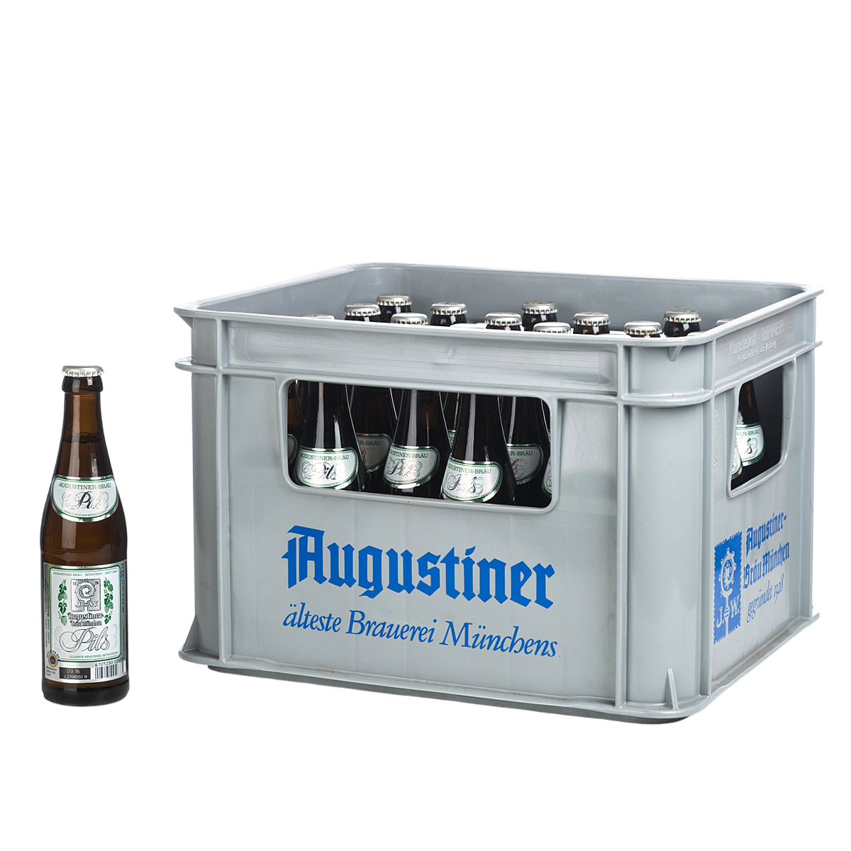 Augustiner Pils 24 x 0,33l - MEHRWEG +3,42 € Pfand