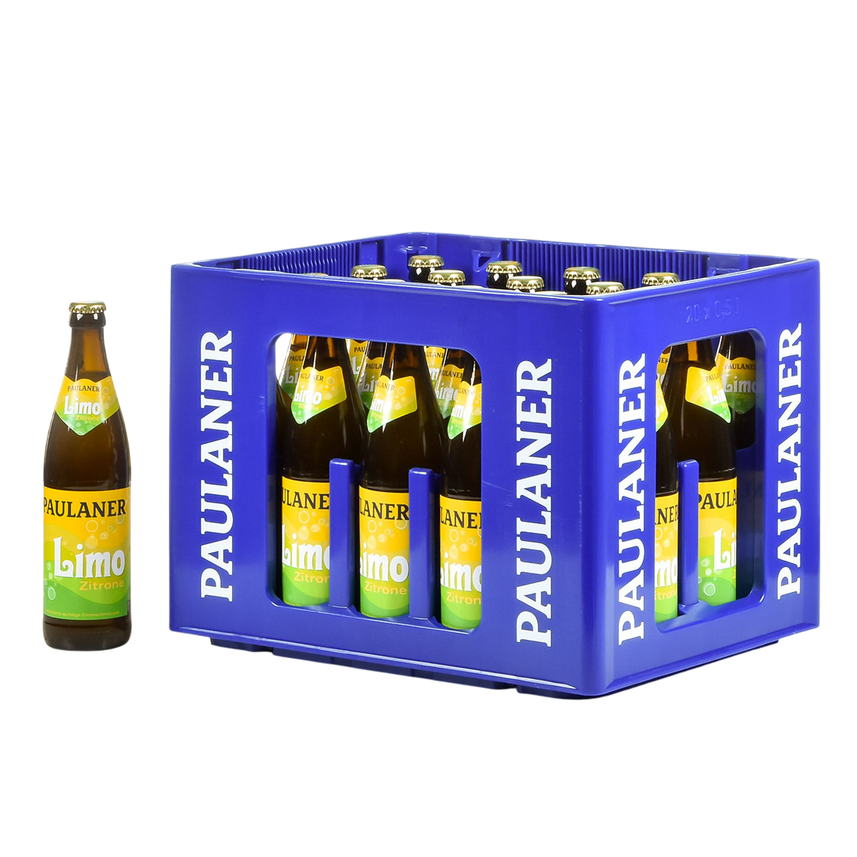 Paulaner Limo Zitrone 20 x 0,5l - MEHRWEG +3,10 € Pfand