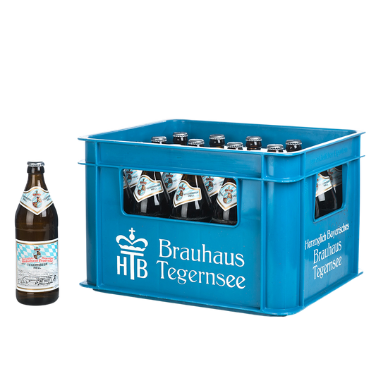 Tegernseer Hell 20 x 0,5l - MEHRWEG +3,10 € Pfand