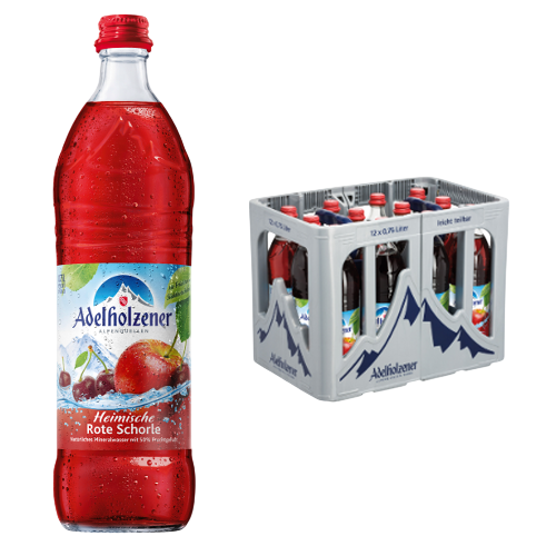 Adelholzener Rote Schorle 0,75l MW